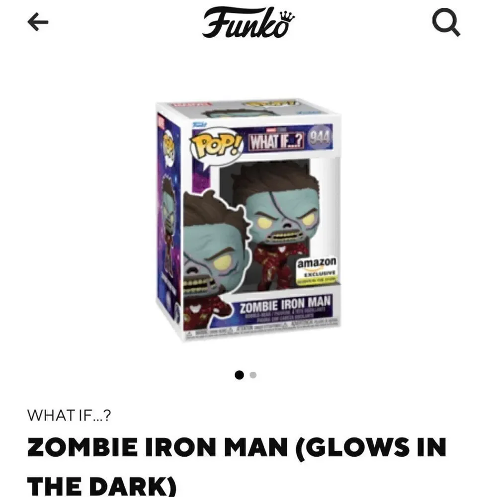 WHAT IF.?
ZOMBIE IRON MAN (GLOWS IN
THE DARK) - Picture 3 of 5